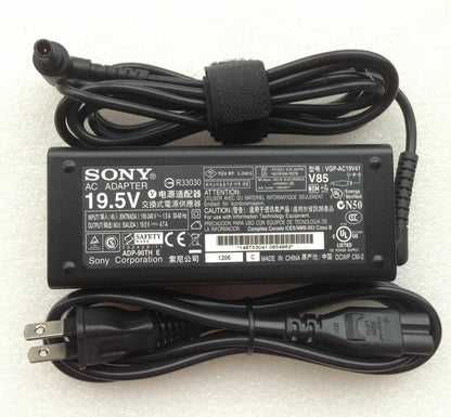 Original OEM AC Adapter Power Cord Charger for Sony Vaio VGP-AC19V35/VGP-AC19V41