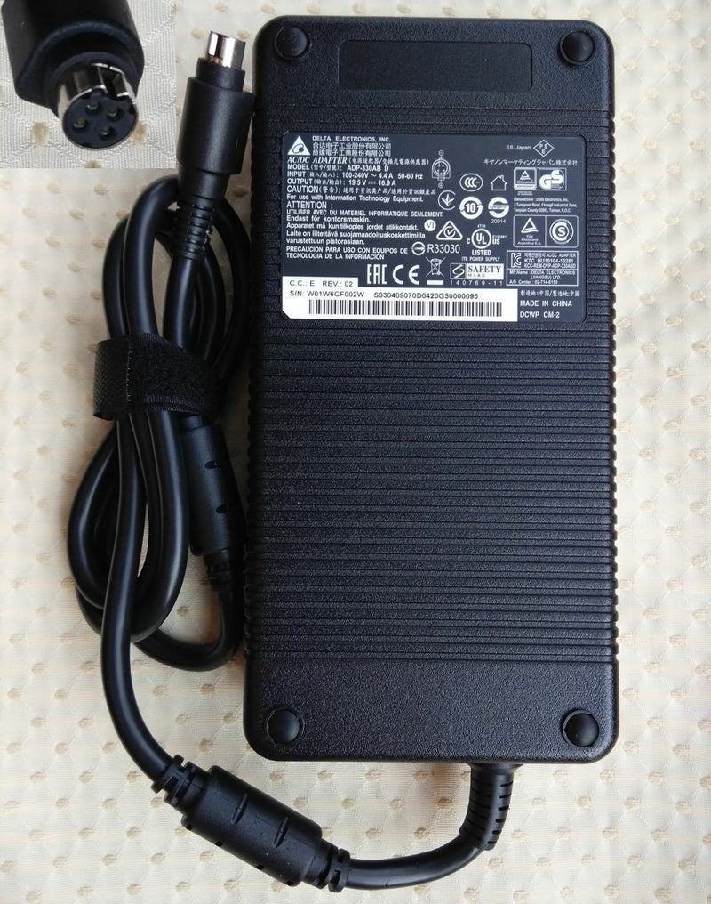 Original OEM Delta 330W 19.5V AC Adapter for MSI Trident 3 8RC-005US,ADP-330AB D