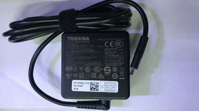 New Original OEM Toshiba 45W 5V/9V/15V/20V USB-C Cord/Charger Portege X30T-E-13K