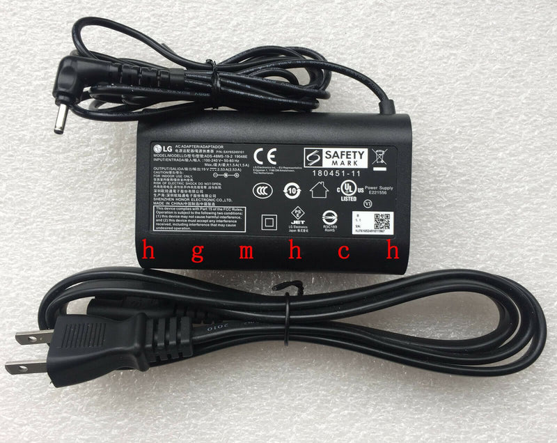 Original LG gram 13Z990-U.AAW5U1,19048E,ADS-48MS-19-2,48W 19V 2.53A AC Adapter