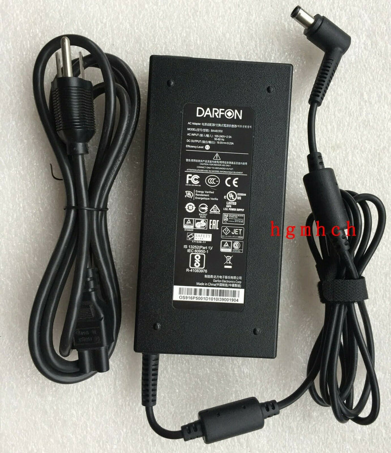 New Original 19.5V 9.23A AC Adapter&Cord for MSI GP63 Leopard 8RE-013US Notebook