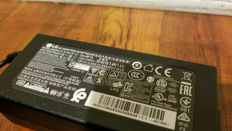 @New Original LG 19V 2.53A AC Adapter for LG 29MT45A,29MT45B,DA-48F19 LCD-LED TV