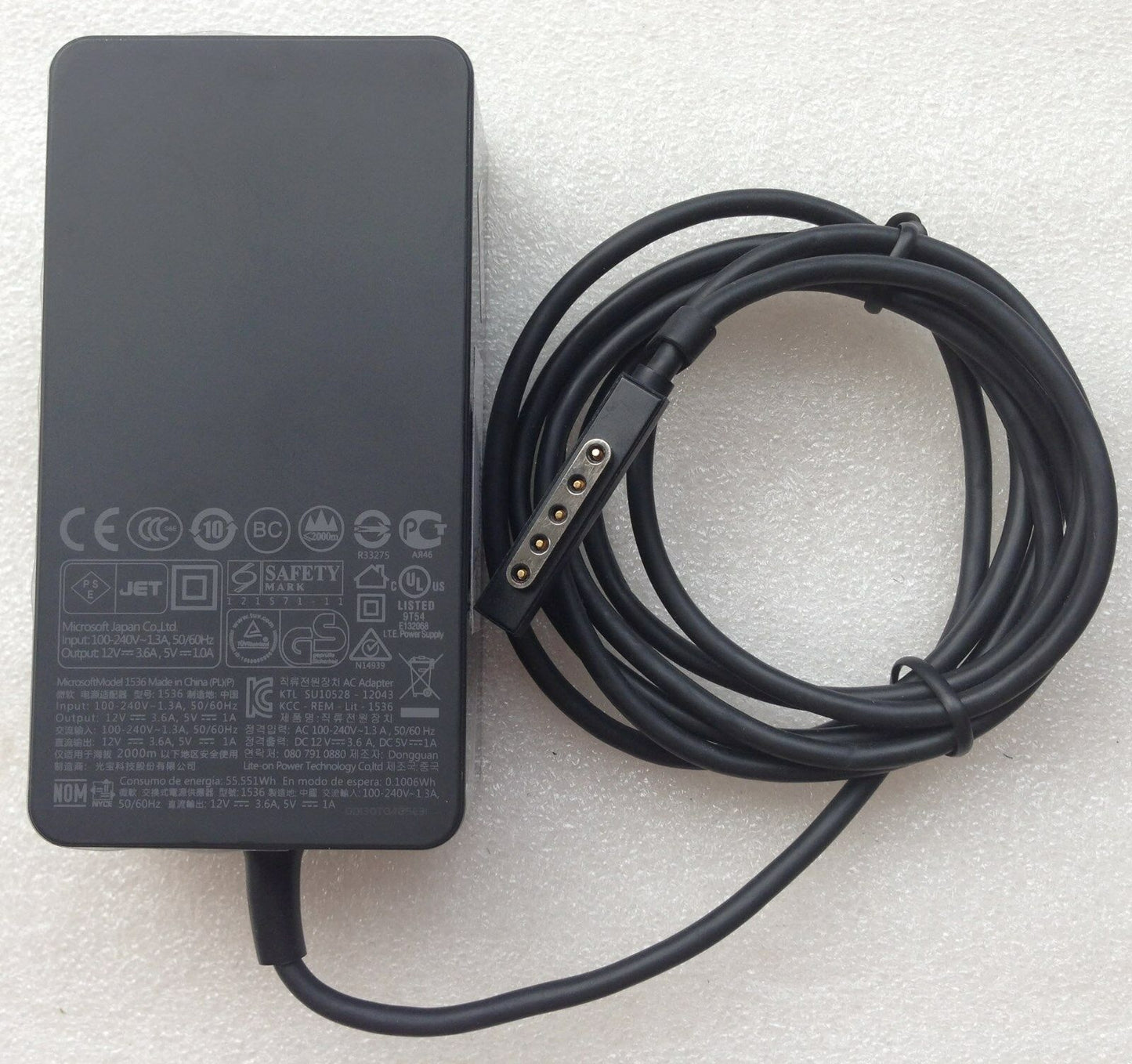 @Original Genuine OEM Microsoft 1536 48W Charger Surface Pro 2,7EX-00004 Tablet