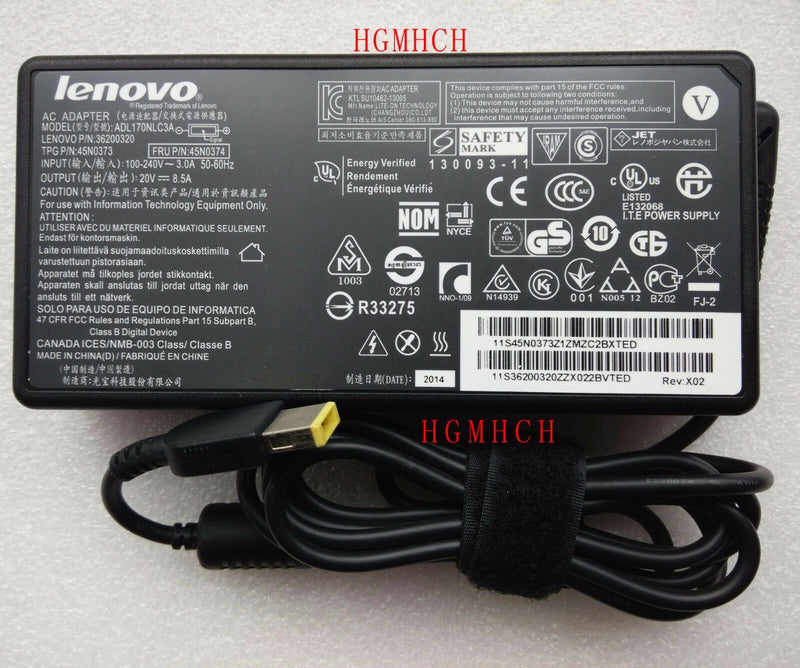 @Original Genuine OEM 170W AC Adapter for Lenovo ThinkPad W541 20EGX13800 Laptop