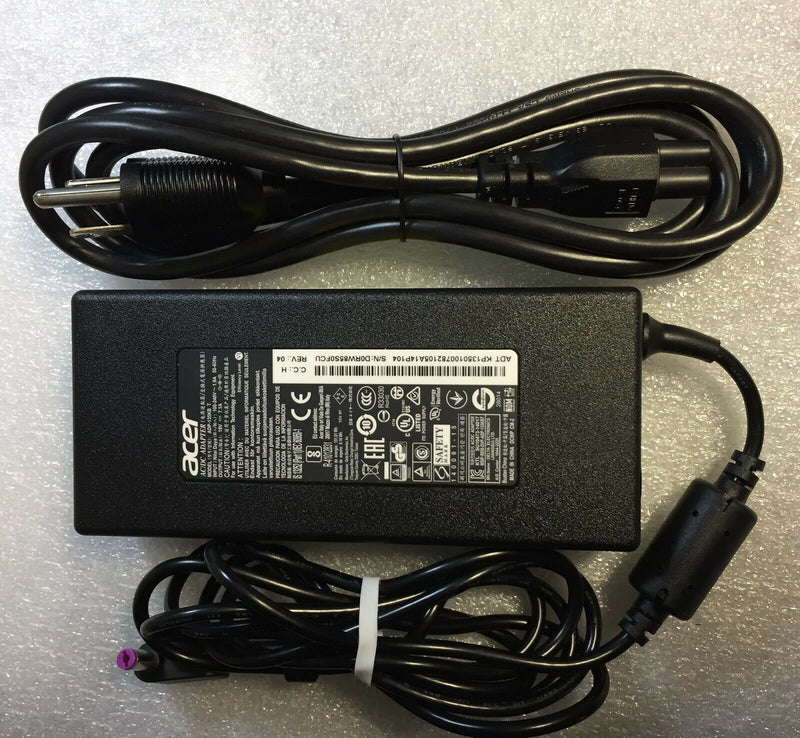 New Original OEM Acer Nitro 5 AN515-51,AN515-52 135W 19V AC Adapter&Cord/Charger