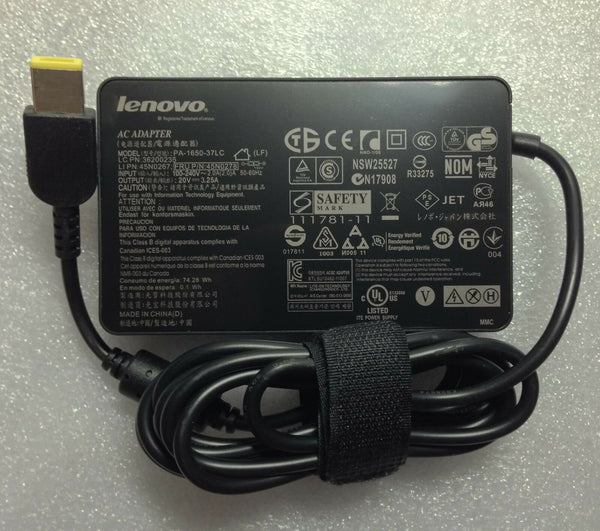@OEM Lenovo IdeaPad Yoga 11/13,PA-1650-37LC,36200235,45N0278 65W AC Adapter+Cord