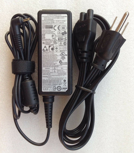 Original Genuine OEM 12V 3.33A 40W Charger for Samsung Chromebook XE303C12-A01US