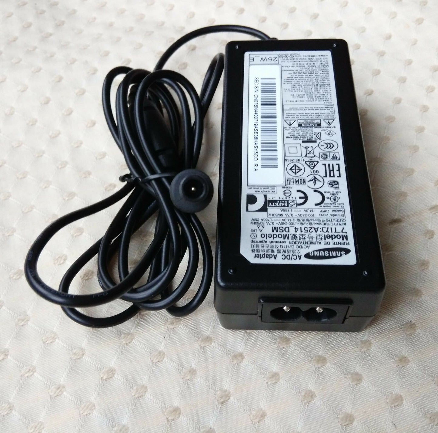 Original OEM Samsung S19C150SF LED Monitor A2514_KSM,A2514-DPNI 25W AC Adapter@@