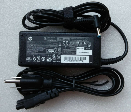Original Genuine OEM HP 65W AC Adapter for HP ENVY 17-j040us,710412-001 Notebook