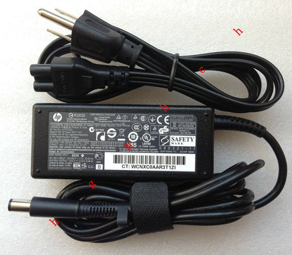*OEM HP 19.5V 3.33A 65W Smart AC Adapter+Cord for HP Pavilion g7-2240us Notebook