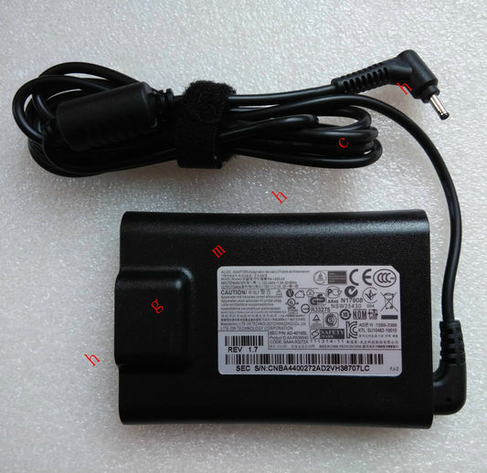 Original OEM Samsung ATIV Book 9 Plus NP940X3G-K02US AD-4019SL 40W AC/DC Adapter