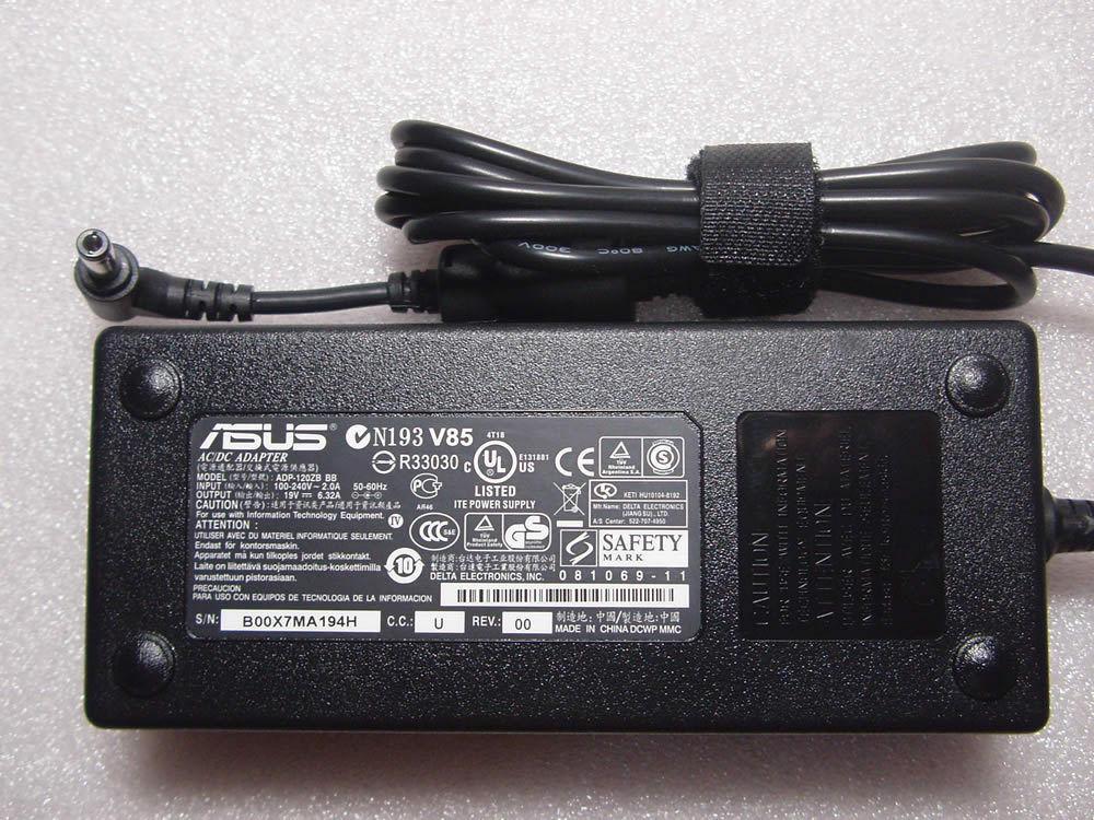 Original OEM 19V 6.32A 120W AC/DC Adapter for Asus N55SF-DS71/i7-2670QM Notebook