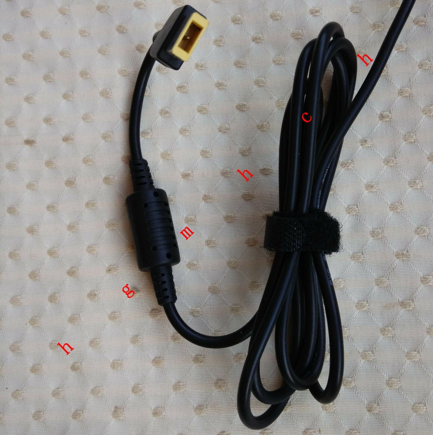 Original OEM Slim Tip DC/In Car Charger for Lenovo ThinkPad T460 Series Notebook
