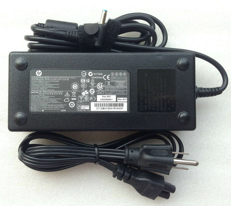 @Original OEM HP 120W AC Adapter+Cord for HP Envy 17-j020ss,17-j021nr 710415-001