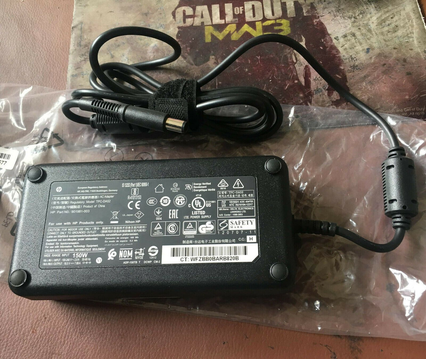 @New Original AC Adapter for HP Pavilion 24-Q151IN,24-Q171IN,901981-003,TPC-DA52