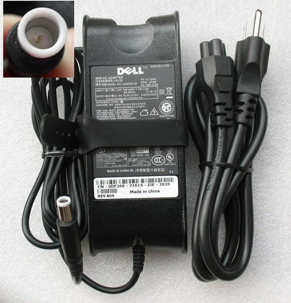 Original Dell Latitude E6320 E6400 AC Power Adapter Supply Charger/Cord 90W OEM