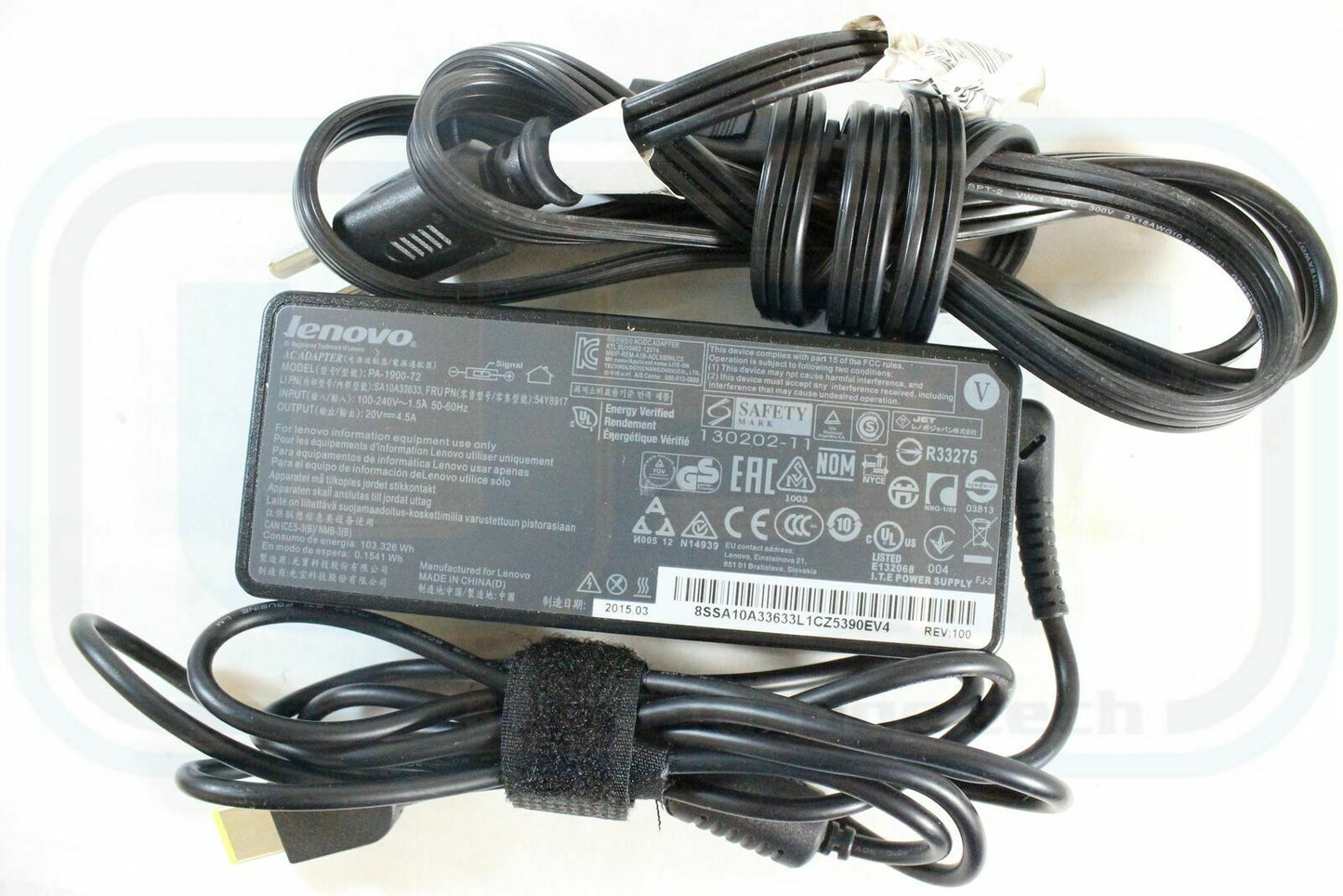 @New Original Lenovo 90W 20V AC Adapter&Cord for Lenovo S500z,10K3000BUS AIO PC