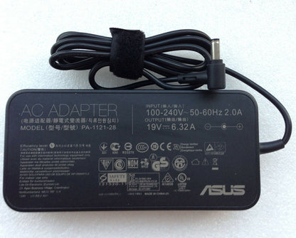 Original Genuine OEM 120W Slim AC/DC Adapter for ASUS GL551JW-WH71 Gaming Laptop