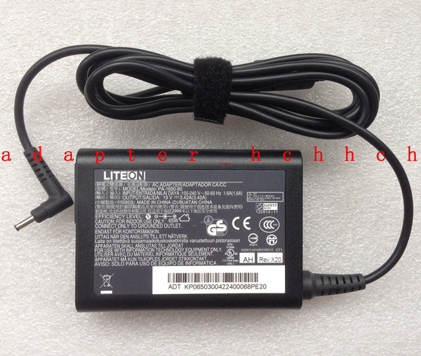 OEM Liteon Acer 65W Cord/Charger ICONIA W700-6454,W700-6465,W700-6495,PA-1650-80