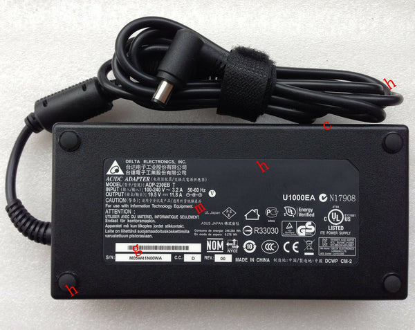 New Original Genuine OEM Delta 230W 19.5V AC Adapter for ASUS ROG G750JH-QS71-CB