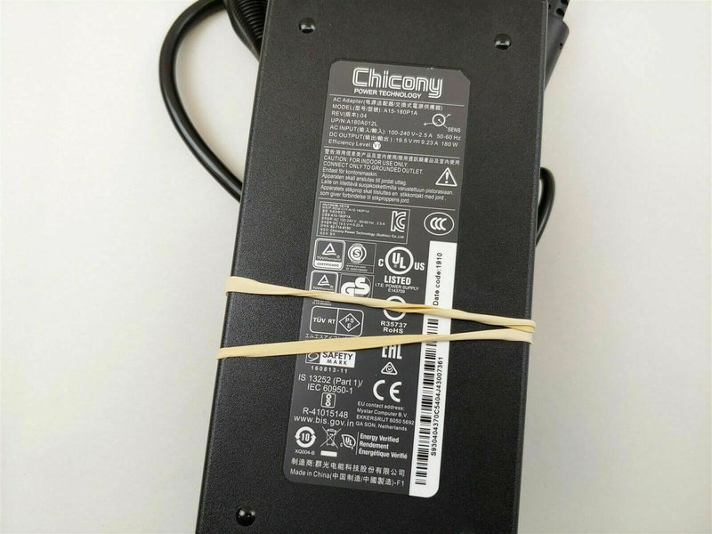 Original MSI GE65 Raider 9SE-234US,A15-180P1A,A180A012L Chicony 180W AC Adapter@