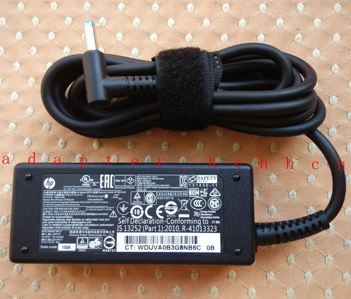 @OEM HP 45W AC Adapter for HP Pavilion 15-P043CL,15-P143CL,15-P157CL,741727-001