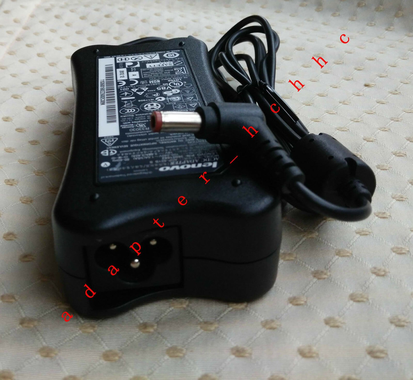 New Original OEM Lenovo IdeaPad U330,U350,Y300,Y310 ADP-65YB B,65W AC/DC Adapter