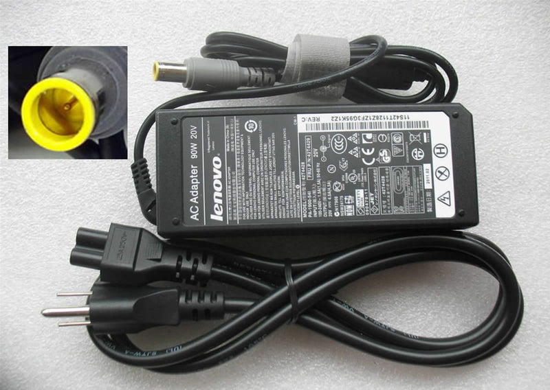 Genuine OEM IBM/Lenovo 20V4.5A 90W AC Power Adapter Battery Charger T60 X60 T61
