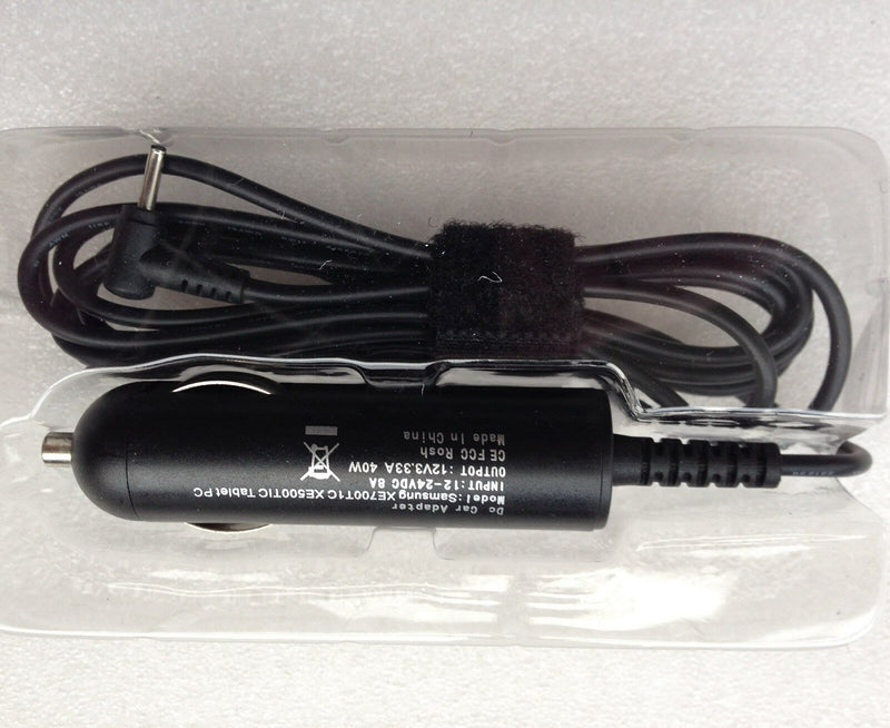 Original Genuine OEM Car Charger Samsung ATIV Smart PC Pro XE700T1C-A01US Tablet
