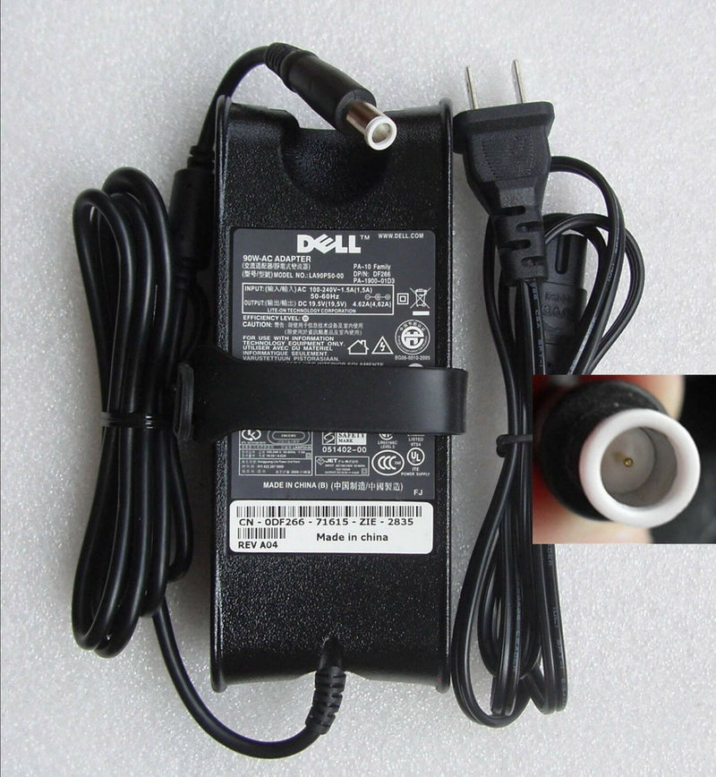 Original Genuine OEM Dell 90W AC Adapter+Cord for Dell Inspiron 15R(5521) Laptop
