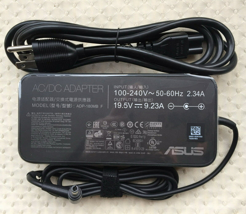 @Original OEM ASUS AC Adapter&Cord for ASUS ROG Strix GL503VM-GZ084T,ADP-180MB F