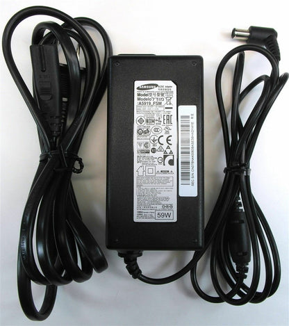 Original OEM SAMSUNG 59W AC/DC Adapter for Samsung LC32H711QENXZA Curved Monitor