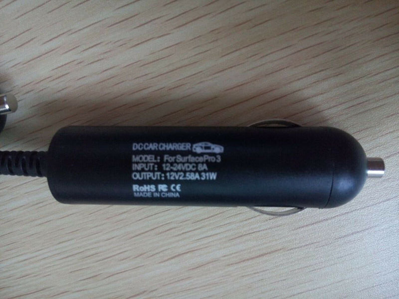 @Original OEM DC Car Charger for Microsoft Surface Pro 3,PU2-00001 Tablet/Laptop