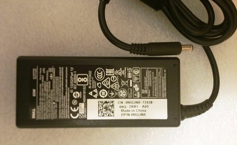 @Original OEM Dell 19.5V 3.34A AC Adapter for DELL Inspiron 11-3148,MGJN9 Laptop