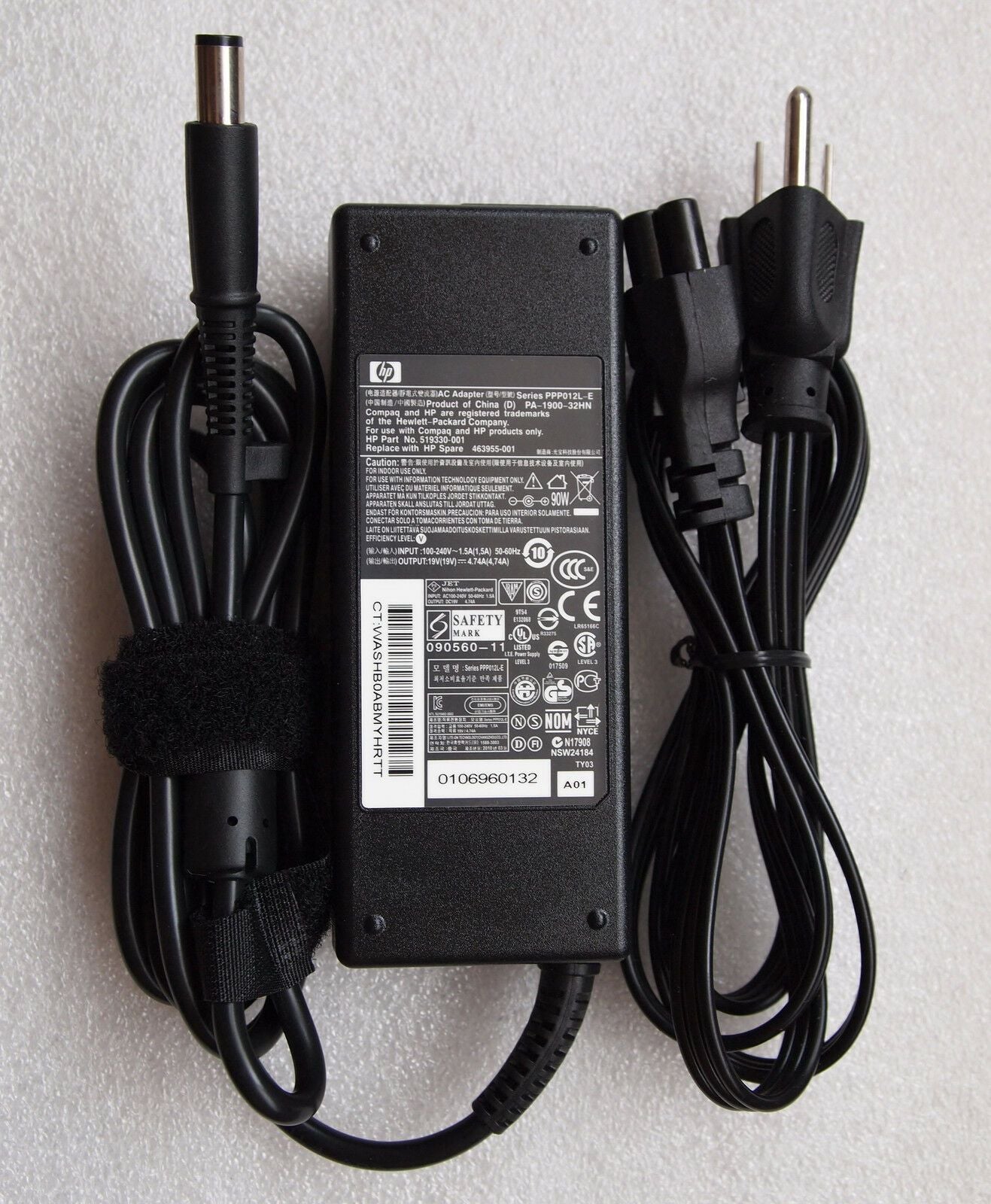 @Original Genuine OEM Charger for HP 463553-001 463553-002 463553-003 463553-004