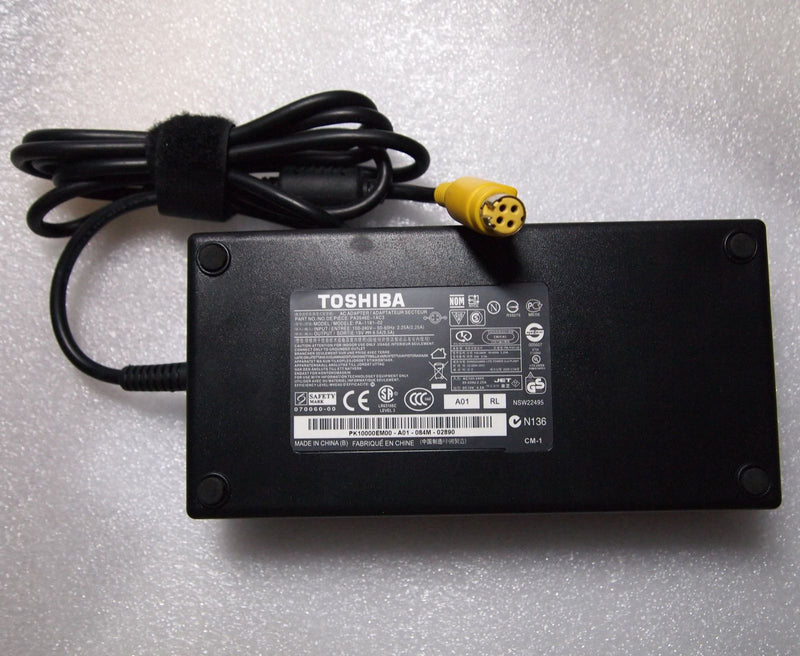 Original OEM Toshiba180W Charger Qosmio X70-A/X70-B,PA5084E-1AC3,PA3546E-1AC3 PC