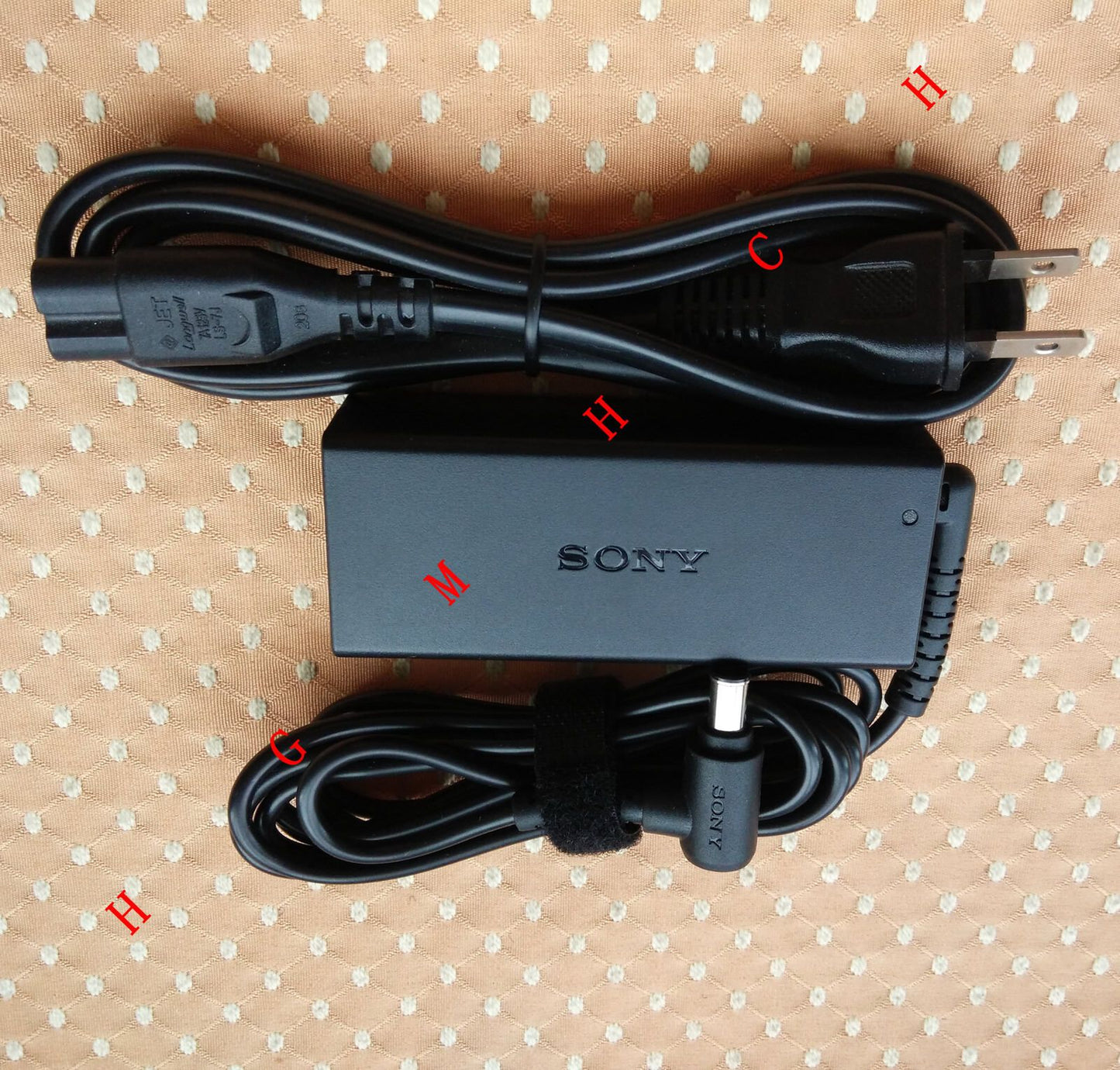@New Original OEM Sony Vaio SVF14AC1QL,VGP-AC19V76,AC Power Adapter Cord/Charger