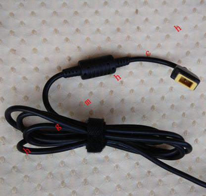 Original OEM 65W 20V DC/In Car Charger for Lenovo V330-15IKB 81AX00H6US Notebook