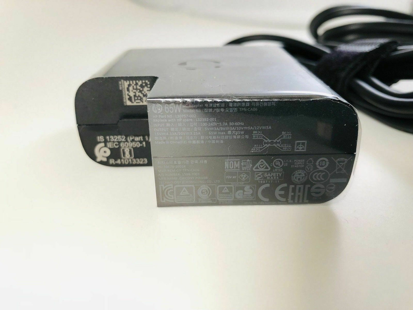 @Original HP 65W USB-C AC Adapter for HP Pro x2 612 G2 i7-7Y75,L32392-001 Tablet