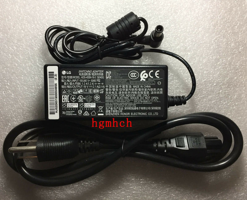 New Original LG 29UM57-P IPS LED Monitor,ADS-45SN-19-3 19040G 19V 40W AC Adapter