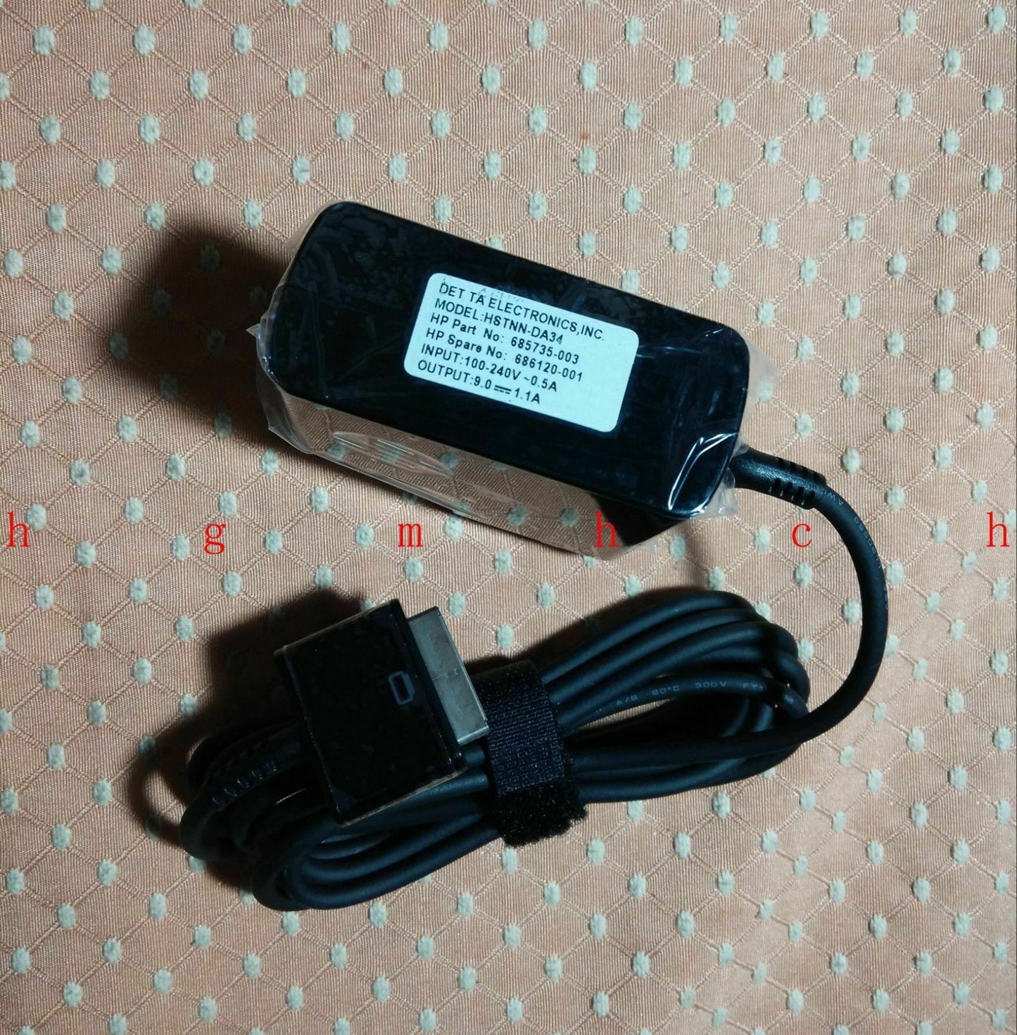 Original Genuine OEM HP 10W AC Adapter for HP Elitepad 1000 G2,N9M23US tablet PC