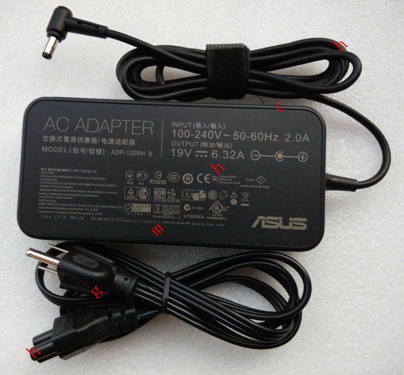 @New Original OEM ASUS 120W 19V Slim AC Adapter for ASUS ROG GL552VW-DH71 Laptop