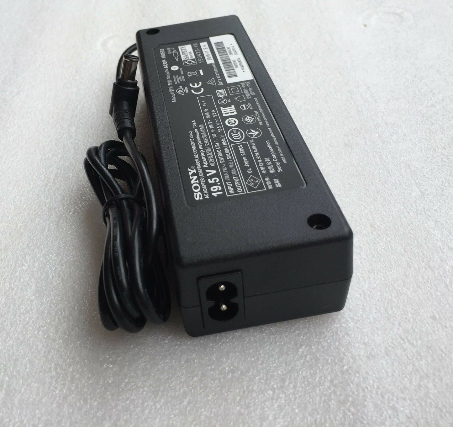 New Original Sony AC Adapter Cord/Charger for Sony Bravia KDL-55W800B LCD/LED TV