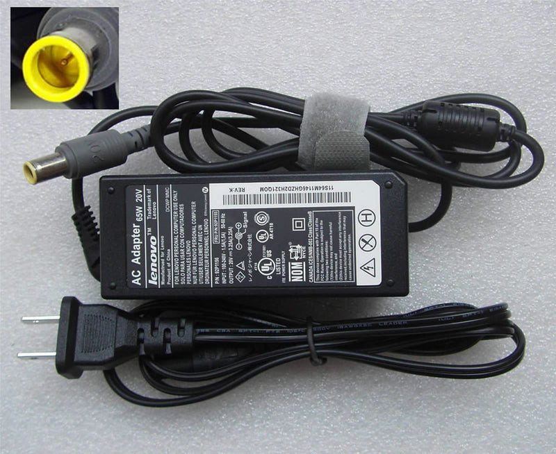 Original Lenovo ThinkPad Edge E530 3259-7JU 65W AC Power Adapter Cord/Charger
