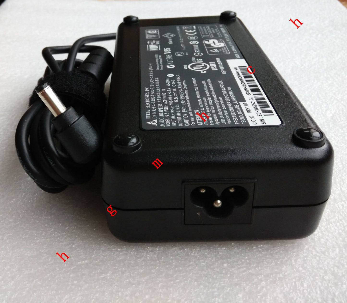 @New Original OEM Delta 19.5V 7.7A 150W AC Adapter for MSI GF62 8RD-266RU Laptop