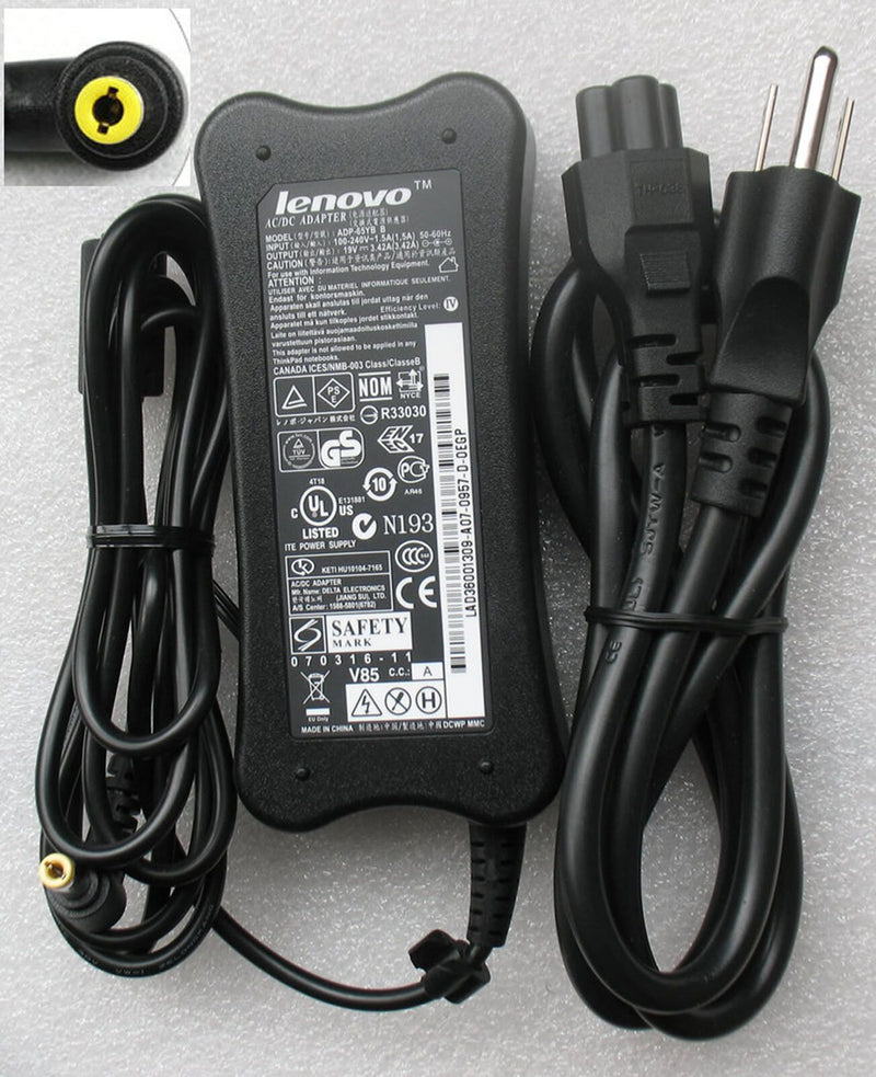 Original OEM 65W AC Power Adapter Supply charger for Lenovo IdeaPad Y530 Series