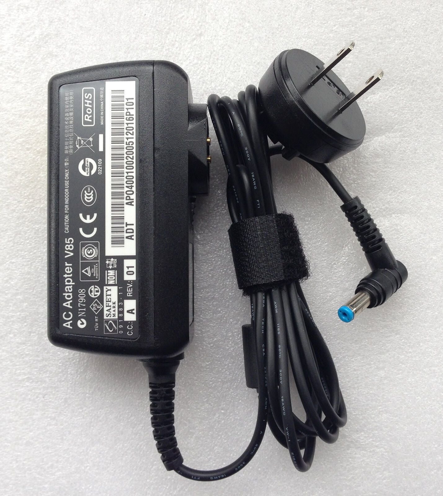 Original Genuine OEM 40W AC Adapte Charger Acer aspire V5-122P-0408,AK.040AP.024