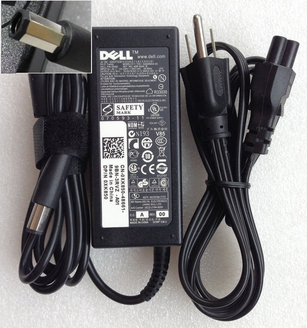 Original Genuina OEM 65W AC Adapter Charger Dell DA65NS4-00,LA65NS2-00 PA-21 New