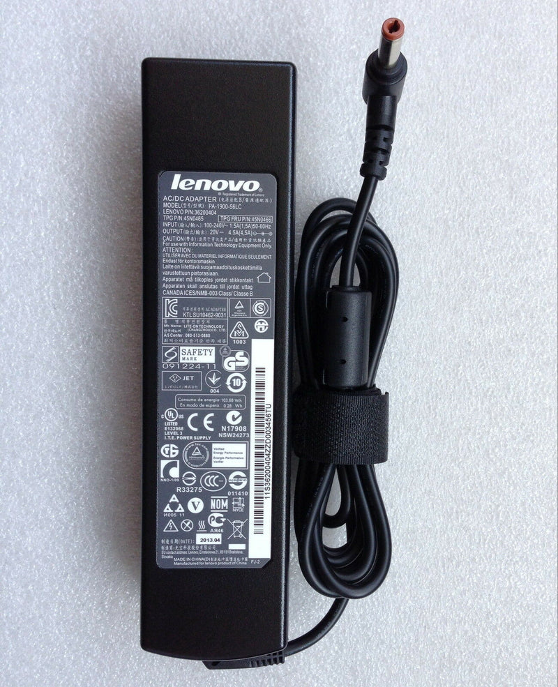 @Original Genuine OEM Lenovo G780/M842AGE 20V 4.5A AC Power Adapter Charger/Cord