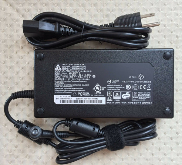 New Original OEM AC/DC Adapter&Cord for Gigabyte AORUS 15-X9-RT4AD Gaming Laptop